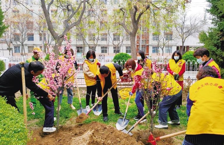 黃河風(fēng)情線大景區(qū)管委會:補(bǔ)植補(bǔ)栽黃河風(fēng)情線斑禿裸露地帶