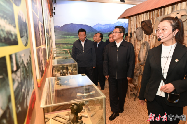 任振鶴在張掖市調(diào)研時強調(diào)：完整準確全面貫徹新發(fā)展理念，建設(shè)生態(tài)友好發(fā)展向好生活美好的“金張掖”