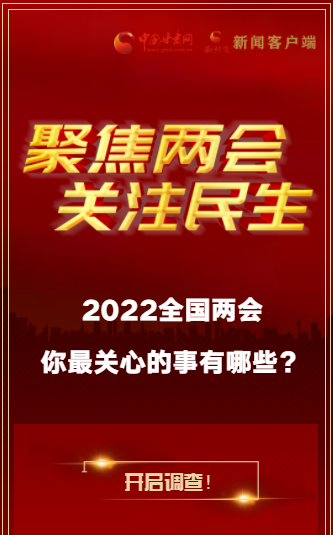 H5｜2022全國兩會，你最關心的事有哪些？