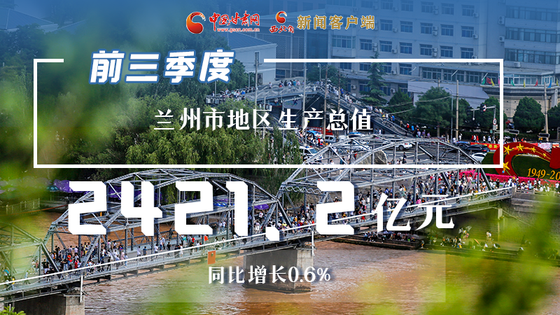 海報(bào)|穩(wěn)中有進(jìn)，蘭州市前三季度進(jìn)度條這樣刷新！